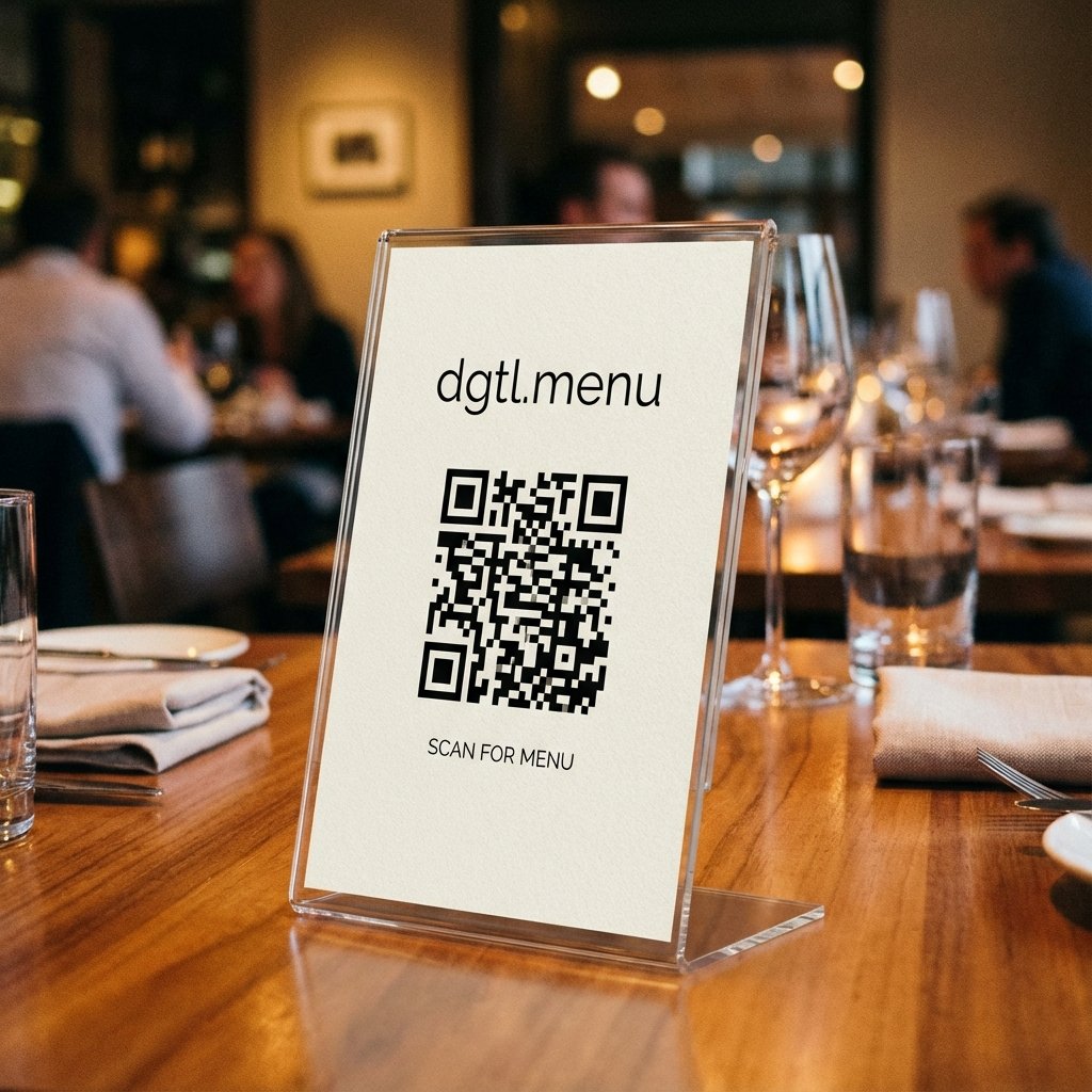 Acrylic Table Standee